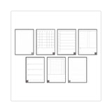 Rocketbook Fusion Smart Notebook, Seven Assorted Page Formats, Teal Cover, (21) 8.8 x 6 Sheets (RKBEVRFERCCCEFR) Each