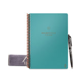 Rocketbook Fusion Smart Notebook, Seven Assorted Page Formats, Teal Cover, (21) 8.8 x 6 Sheets (RKBEVRFERCCCEFR) Each