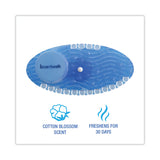 Boardwalk® Curve Air Freshener, Cotton Blossom, Blue, 10/Box, 6 Boxes/Carton (BWKCURVECBLCT)