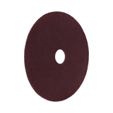 Boardwalk® Deep Scrub Pads, 16" Diameter, Maroon, 10/Carton (BWKSPP16) Case of 10