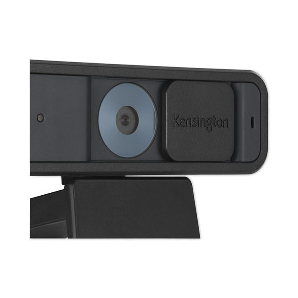 Kensington® W2000 1080p Auto Focus Webcam, 1920 pixels x 1080 pixels, 2 Mpixels, Black (KMW81175WW) Each