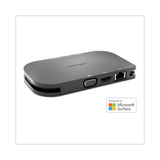 Kensington® SD1610P USB-C Mini Mobile 4K Dock, Black (KMWK38365WW) Each