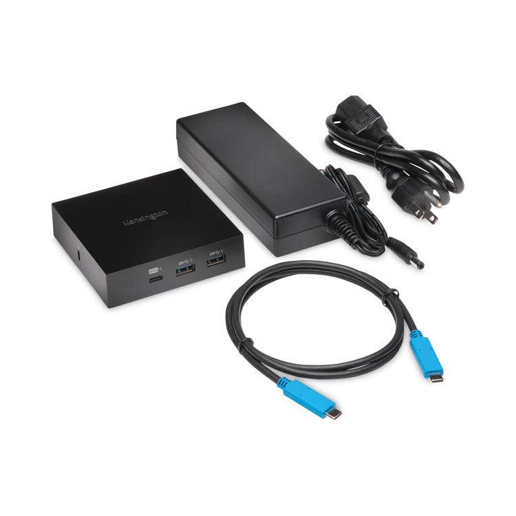 Kensington® SD2000P USB-C 5 Gbps Single 4K Nano Dock, Black (KMWK38260NA) Each