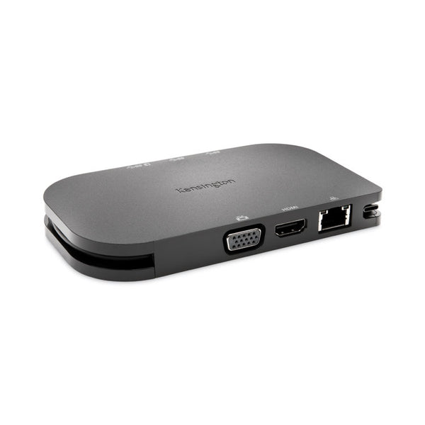 Kensington® SD1610P USB-C Mini Mobile 4K Dock, Black (KMWK38365WW) Each