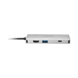 Kensington® UH1400P USB-C 8-in-1 Driverless Mobile Hub, Black (KMWK33820WW) Each