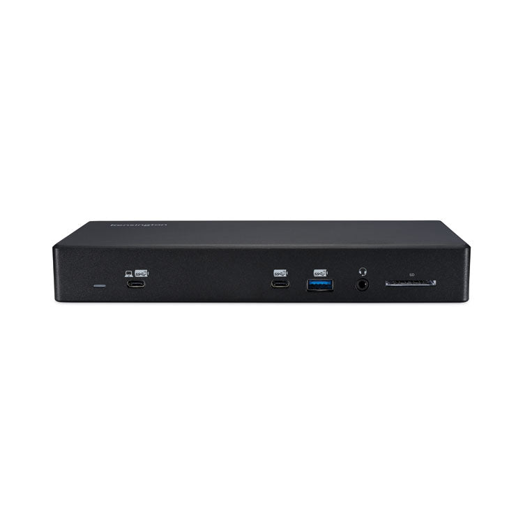 Kensington® SD4850P USB-C 10 Gbps Dual Video Driverless Docking Station, Black (KMWK34115NA) Each
