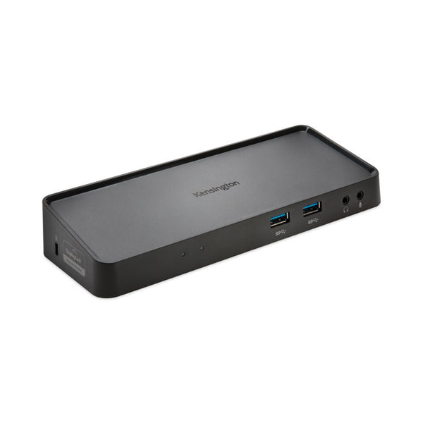 Kensington® SD3600 5 Gbps USB 3.0 Dual 2K Docking Station, Black (KMWK33991WW) Each