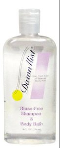 DawnMist® Rinse-Free Shampoo and Body Wash 8 oz. Flip Top Bottle Scented (697331_CS) 48/CS