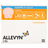 Allevyn Life Foam Dressing 6-3/4 X 6-7/8 Inch With Border Film Backing Silicone Gel Adhesive Sacral Sterile (839950_BX) 10/BX