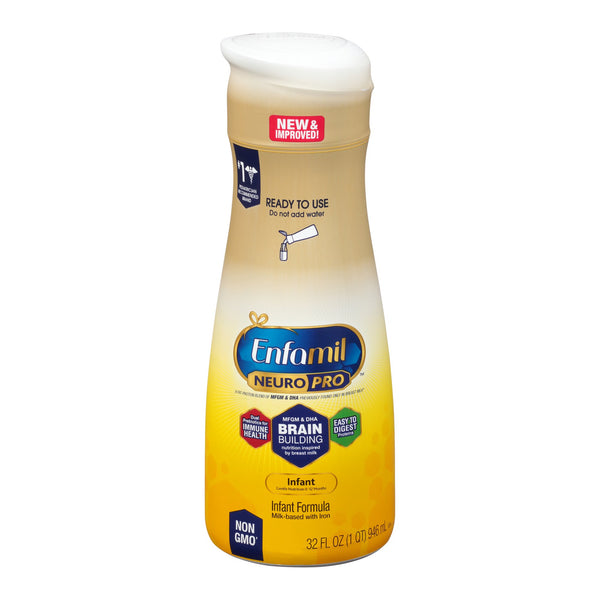 Enfamil NeuroPro™ Infant Formula Unflavored 32 oz. Bottle Liquid Iron (1201020_CS) 6/CS