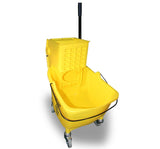 Impact® Value-Plus™ Sidepress Wringer & Plastic Bucket Combo, Yellow, 1/Case (IMP7Y2636-3Y) Each