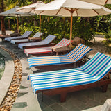 Hospeco® Cabo Cabana Chaise Cover 30x85 Black/Grey, Pack of 2 (CC-CABOCABANA-BK/GY) Pack of 2