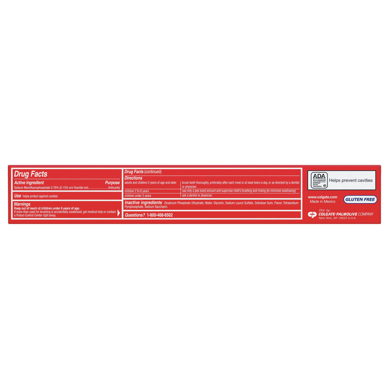 Colgate® Cavity Protection Toothpaste Regular Flavor 6 oz. Tube (1004075_CS) 24/CS