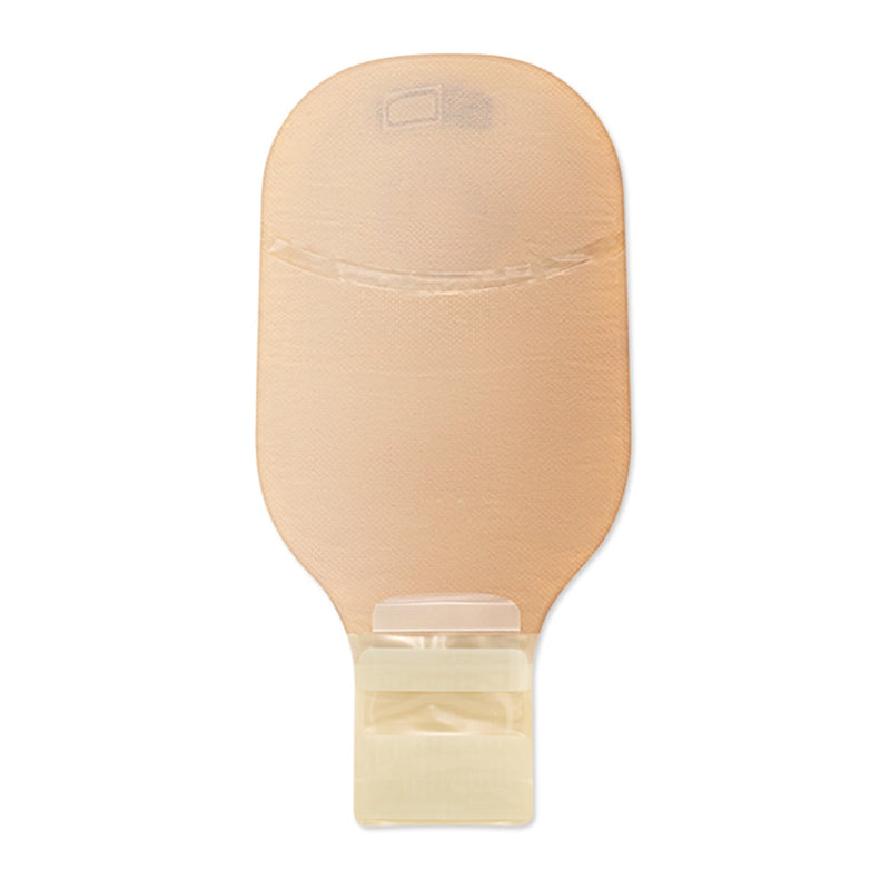 Premier™ Ostomy Pouch One-Piece System 12 Inch Length Flat, Pre-Cut 1-3/16 Inch Stoma Drainable (1018742_BX) 10/BX
