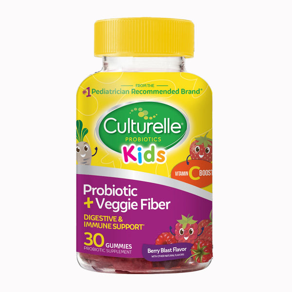 Culturelle® Pediatric Prebiotic / Probiotic Dietary Supplement 30 per Bottle Gummy (1268961_BT) 1/BT