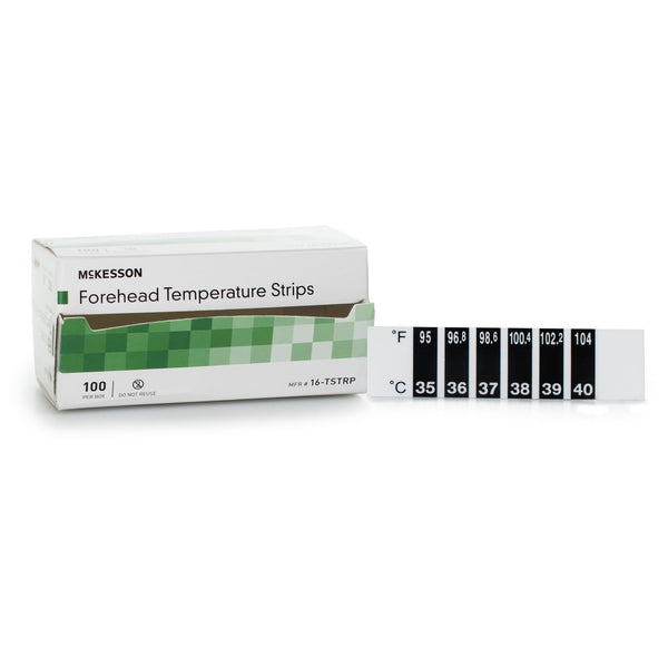 McKesson Single Patient Skin Thermometer 94 to 104° F Line Indicator Display (1109568_CS) 24/CS