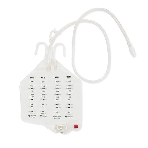Hollister Urinary Drain Bag Anti-Reflux Valve Sterile 2,000 mL Vinyl (286951_EA) 1/EA