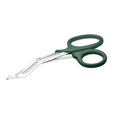 McKesson Medicut™ Trauma Shears Green 7-1/4 Inch Length Medical Grade Stainless Steel NonSterile Finger Ring Handle Blunt Tip / Blunt Tip (1089413_CS) 10/CS