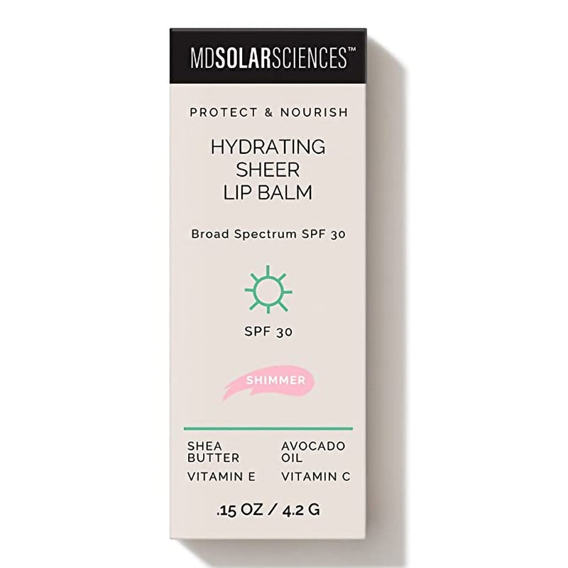MDSolarsciences™ Hydrating Sheer SPF 30 Tinted Lip Balm with Sunscreen 0.15 oz. Tube (1230952_PK) 6/PK