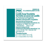 PDI® Castile Soap Towelette Individual Packet Scented 100 Count (120257_BX) 100/BX