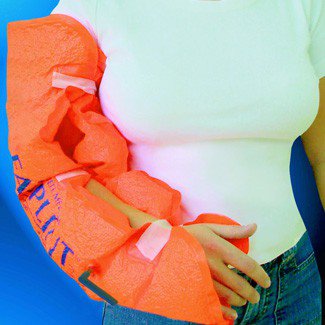 Fasplint® General Purpose Splint Vacuum Splint Vinyl Orange 20 X 24-1/2 Inch (1115063_CS) 10/CS