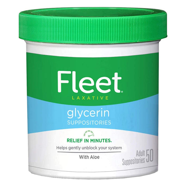 Fleet® Laxative Suppository 50 per Box 2 Gram Strength Glycerin (847651_BT) 50/BT