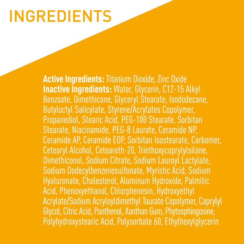 CeraVe® Hydrating Mineral Sunscreen Face Sunscreen SPF 30 Lotion 2.5 oz. Tube (1253471_EA) 1/EA
