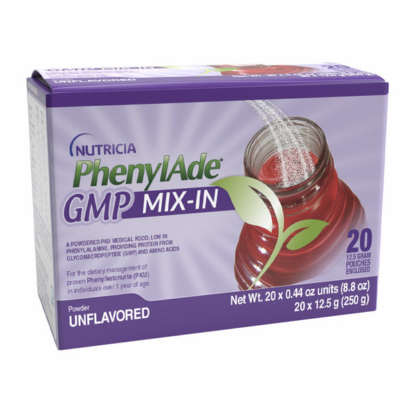 PhenylAde® GMP Mix-In Oral Supplement Unflavored Powder 12.5 Gram Individual Packet (1258419_CS) 20/CS