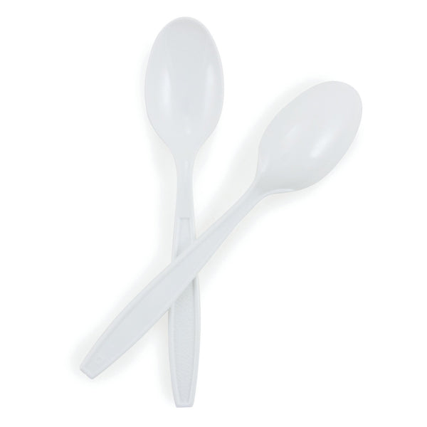 McKesson Spoon Heavy Weight White Polypropylene (959248_CS) 1000/CS