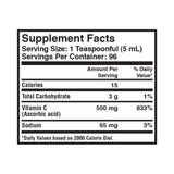 Geri-Care® Vitamin C Supplement Ascorbic Acid 500 mg Strength Liquid 16 oz. (703057_CS) 12/CS