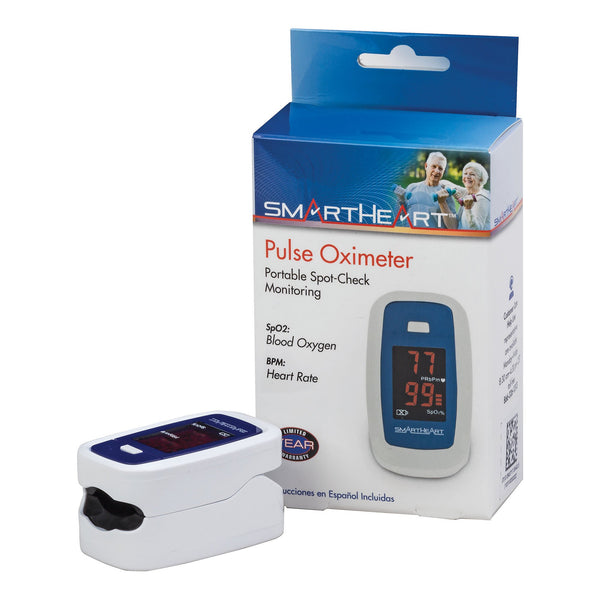 SmartHeart™ Fingertip Pulse Oximeter Adult (1218872_EA) 1/EA