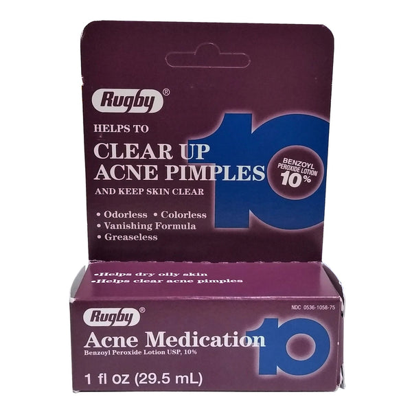 Major Pharmaceuticals Benzoyl Peroxide 10% Lotion 1 oz. (957936_EA) 1/EA
