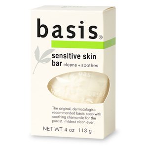 Basis® Soap Bar 4 oz. Individually Wrapped Unscented (413371_EA) 1/EA