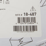 McKesson Sterilization Wrap Blue 20 X 20 Inch Single Layer Cellulose Steam / EO Gas (1156125_BX) 1/BX
