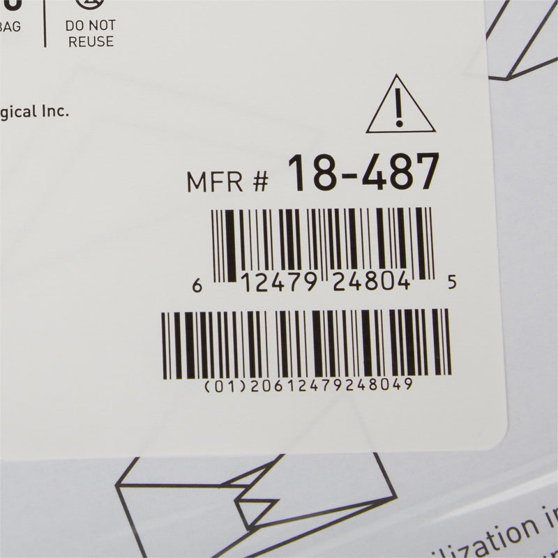 McKesson Sterilization Wrap Blue 20 X 20 Inch Single Layer Cellulose Steam / EO Gas (1156125_BX) 1/BX