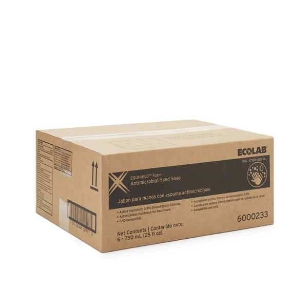 Equi-Mild™ Antimicrobial Soap Foaming 750 mL Dispenser Refill Bottle Floral Scent (1092913_CS) 6/CS