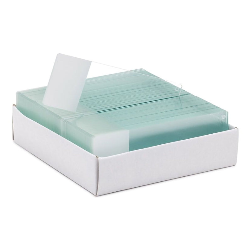 ColorView™ Microscope Slide 25 X 75 X 1 mm White End (1209265_GR) 1/GR