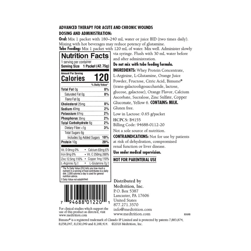 ArgiMent® AT Oral Supplement Orange Crème Flavor Powder 1.5 oz. Individual Packet (937736_EA) 1/EA