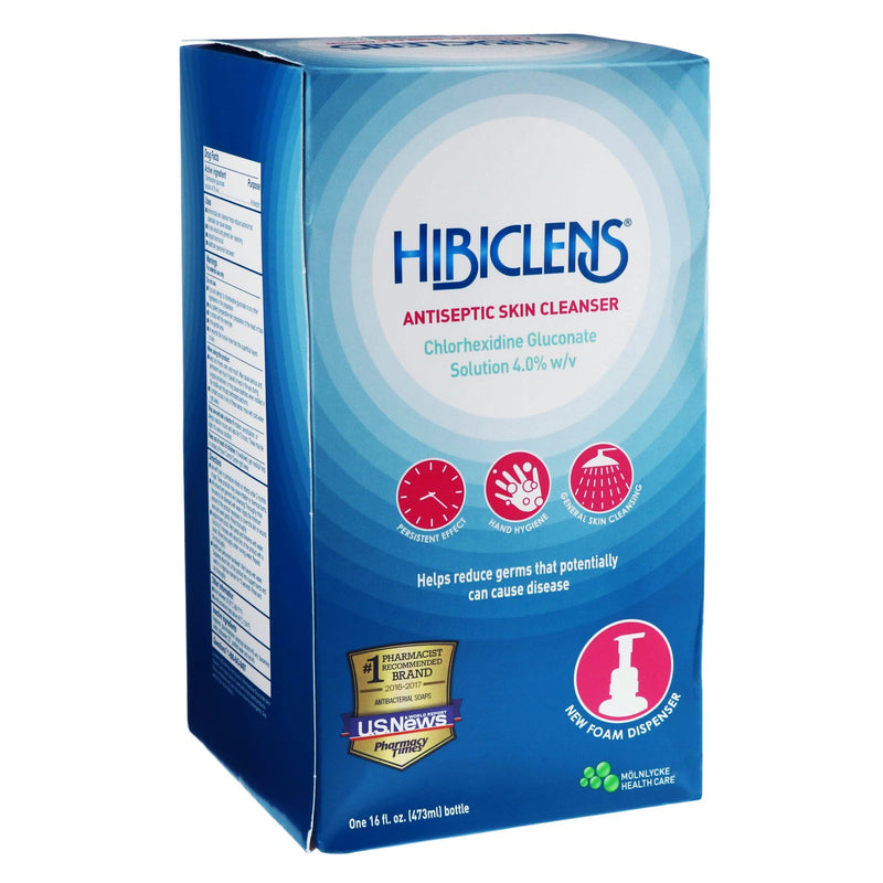 Hibiclens® Antiseptic / Antimicrobial Skin Cleanser 16 oz. Pump Bottle 4% Strength CHG (Chlorhexidine Gluconate) NonSterile (133297_CS) 12/CS