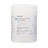 McKesson Surface Disinfectant Premoistened Manual Pull Wipe 65 Count Canister Alcohol Scent NonSterile (949454_CS) 12/CS
