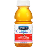Thick-It® Clear Advantage® Thickened Beverage 8 oz. Bottle Apple Flavor Liquid IDDSI Level 2 Mildly Thick (803175_EA) 1/EA