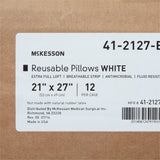 McKesson Bed Pillow 21 X 27 Inch White Reusable (939587_EA) 1/EA