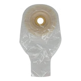 Safe n Simple™ Ostomy Pouch One-Piece System 12 Inch Length Convex, Pre-Cut 1 Inch Stoma Drainable (1243995_BX) 10/BX