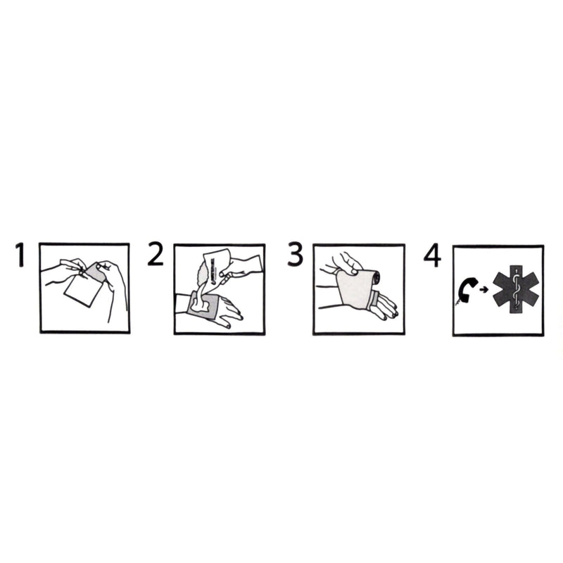 Water-Jel® First Responder Hydrogel Burn Dressing Sheet 2 X 6 Inch Sterile (1071031_EA) 1/EA