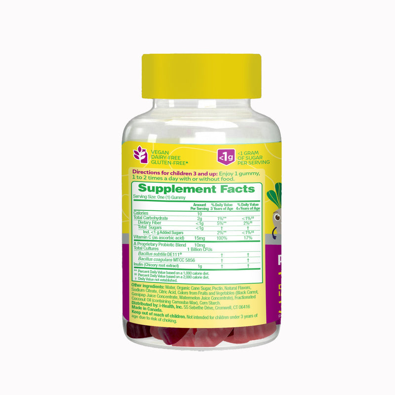 Culturelle® Pediatric Prebiotic / Probiotic Dietary Supplement 30 per Bottle Gummy (1268961_BT) 1/BT