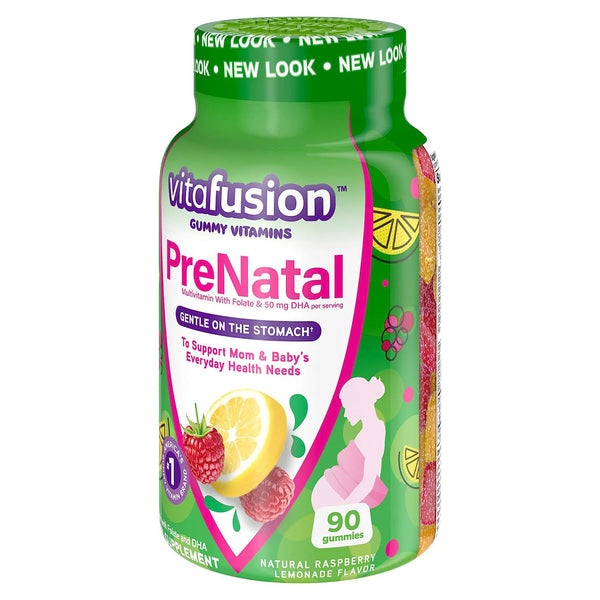 Church and Dwight Prenatal Vitamin Supplement Gummy 90 per Bottle Assorted Fruit Flavor (1125217_BT) 1/BT