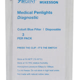 McKesson Penlight White Light with Cobalt Filters 4-1/2 Inch Disposable (193986_EA) 1/EA