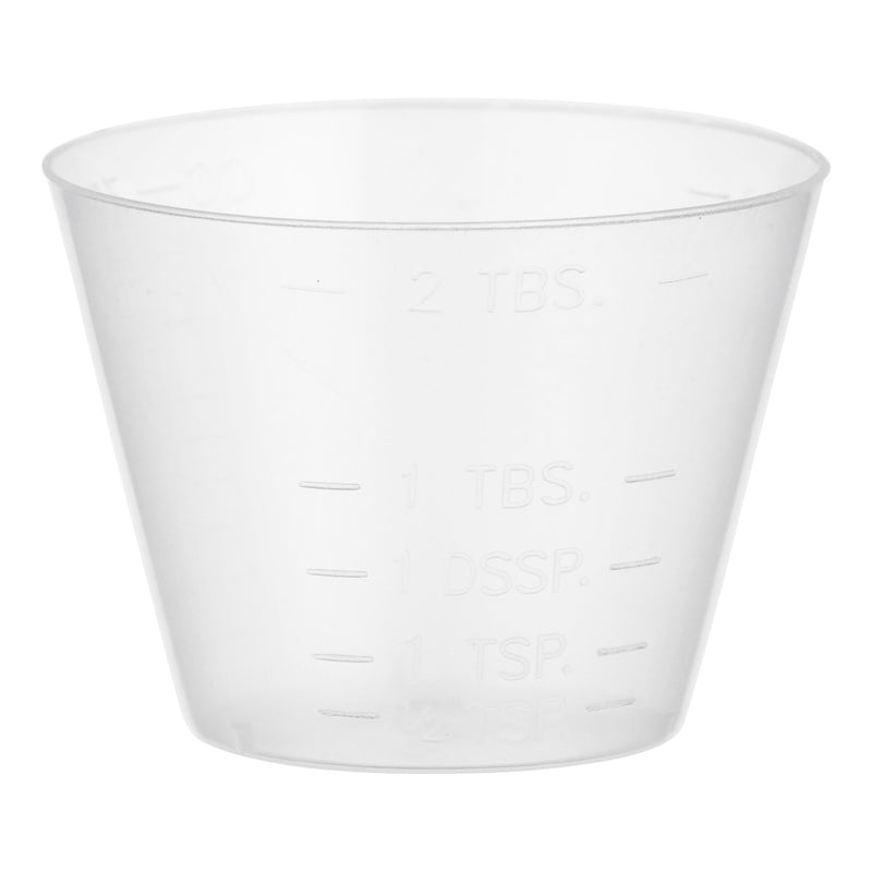 CareStock Medicine Cup 1 oz. Translucent Plastic Disposable NonSterile (1247745_SL) 1/SL