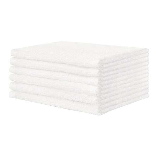 Lew Jan Textile Washcloth 12 X 12-3/4 Inch White Reusable (1043009_EA) 1/EA