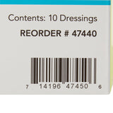 ComfortFoam™ Border Lite Thin Foam Dressing 4 X 4 Inch With Border Waterproof Backing Silicone Adhesive Square Sterile (1003181_BX) 10/BX